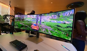 Samsung lança monitor curvo Odyssey OLED G9 de 49' no Brasil com preço alto