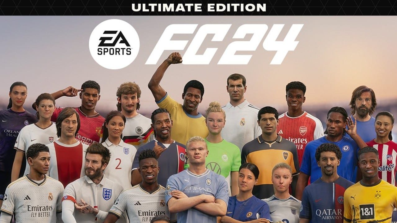 Capa da Edição Ultimate de EA Sports FC 24