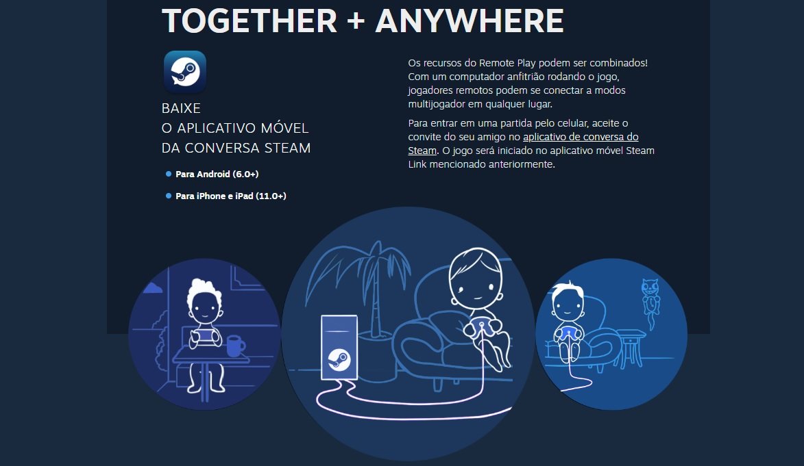 Como funciona o Steam Remote Play Together? Veja como usar
