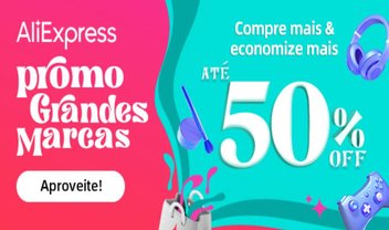 Campanha Grandes Marcas AliExpress: ofertas em Xiaomi, Realme, Lenovo e mais