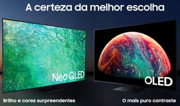 Tudo sobre a nova linha de TVs premium da Samsung para gamers e cinéfilos