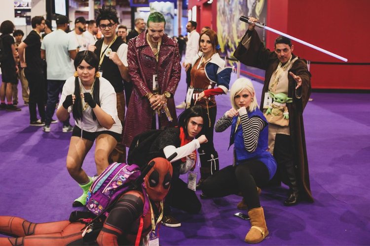 bgs cosplayers comic evento