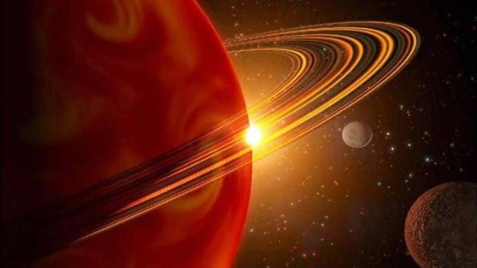 As temperaturas em Saturno podem chegar a 15 milhões de graus.