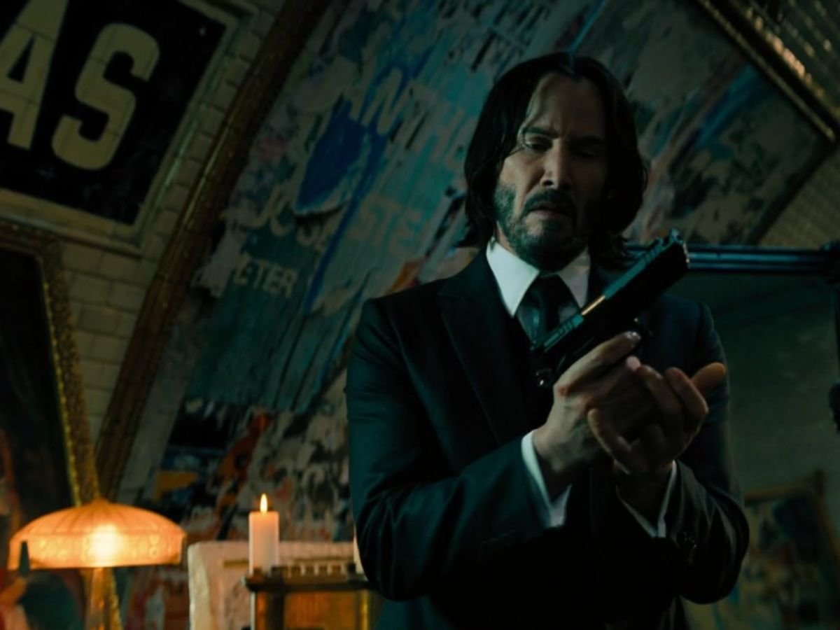 Keanu Reeves disse 380 palavras em 103 linhas de diálogo em John Wick 4.