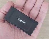 Kingston lança SSD externo de 2 TB que pesa 29 g e tem 6 cm