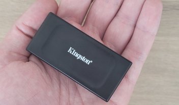 Kingston lança SSD externo de 2 TB que pesa 29 g e tem 6 cm