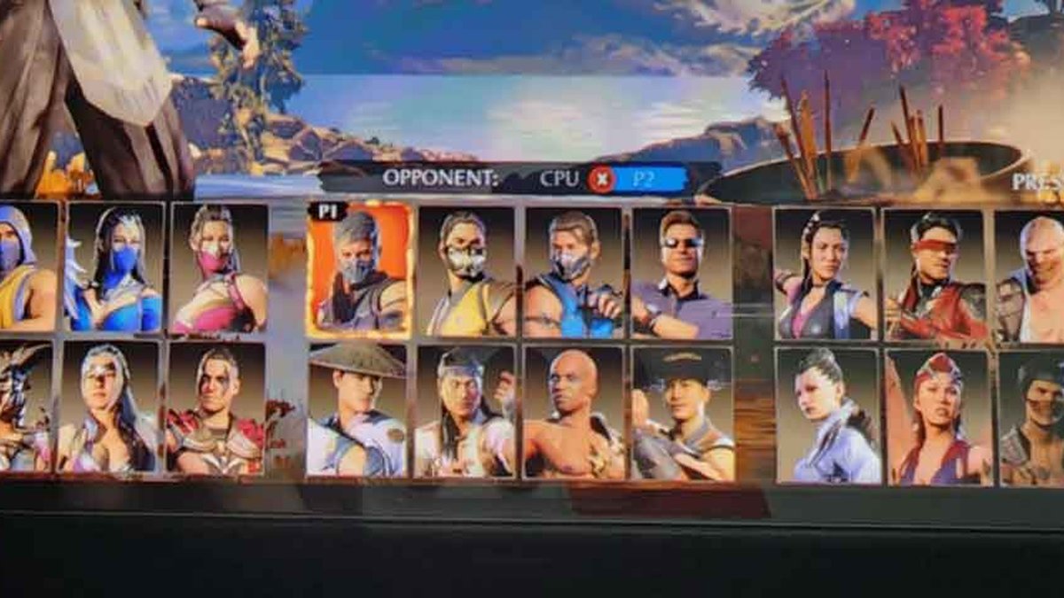 MORTAL KOMBAT 1 - SELECAO DE PERSONAGENS by WarGamesOfficial on