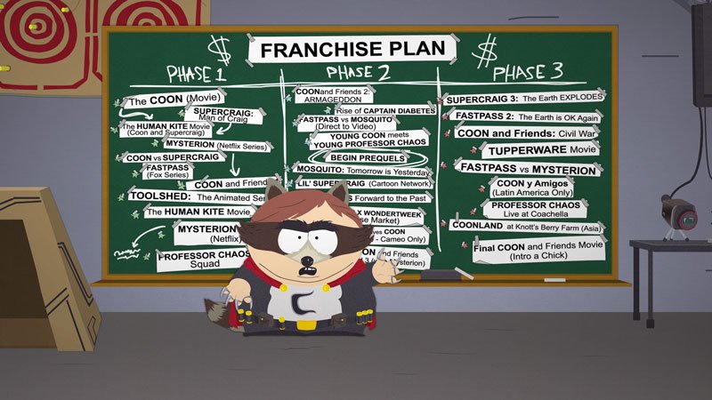 O RPG e sátira a filmes de super-heróis South Park: The Fractured But Whole está em promoção na Steam.