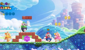 Jogo New Super Mario Bros U Deluxe Nintendo Switch Mídia Física