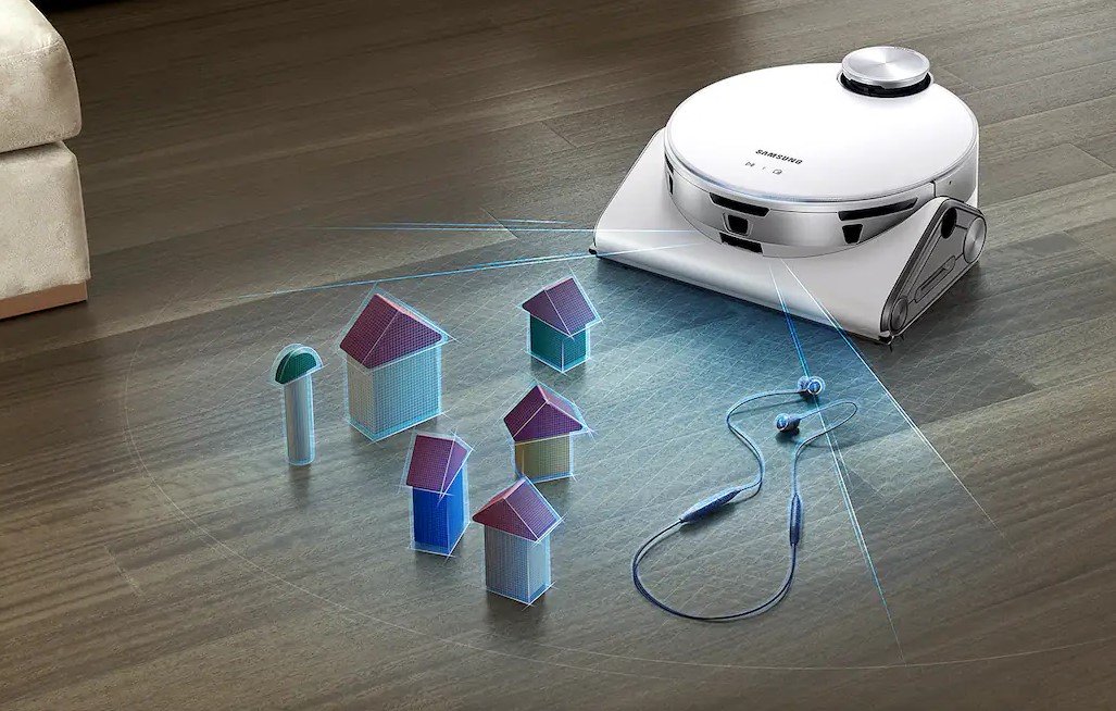 O Jet Bot AI+ conta com reconhecimento inteligente de objetos no chão