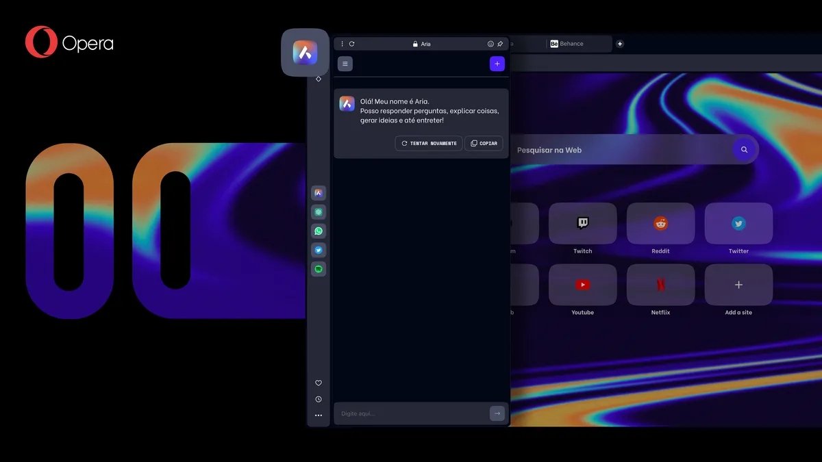 Navegador gamer Opera GX ganha integração com IA Aria - TecMundo
