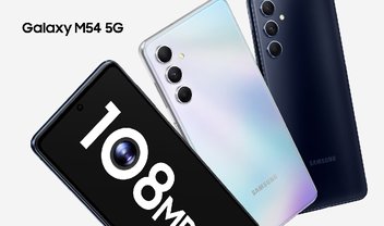 Galaxy M54 em promoção: celular Samsung com 5G e 8 GB de RAM