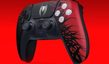 DualSense Spider-Man 2 e outros controles gamers personalizados