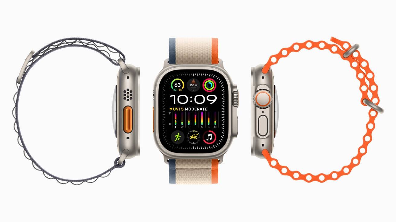 Apple Watch Ultra 2 é fabricado com titânio reciclado.