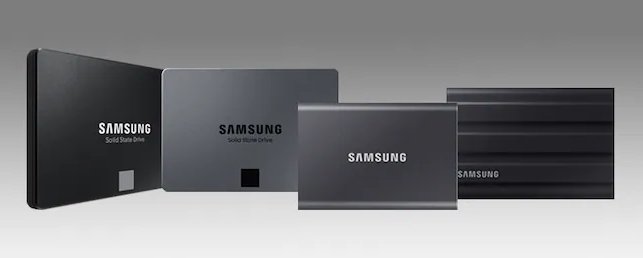 Os SSDs externos da Samsung prometem alta capacidade em tamanho compacto.
