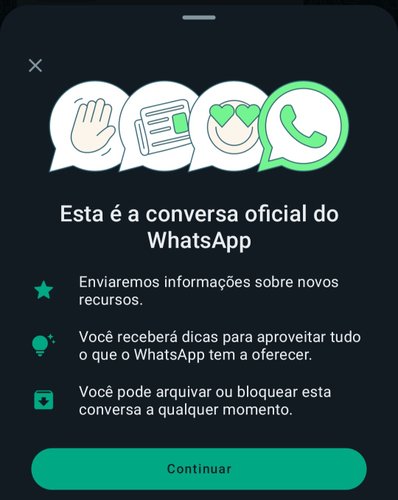 Canais do WhatsApp