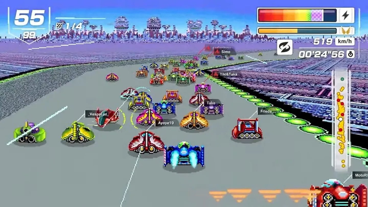 F-ZERO 99, Aplicações de download da Nintendo Switch, Jogos