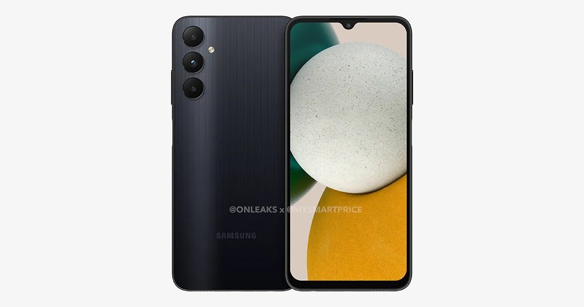 O Galaxy A05s aparenta ter corpo de plástico e design inspirado no Galaxy S23