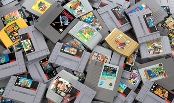 Por que o SNES tinha dois tipos diferentes de cartucho nos EUA?