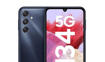 Galaxy M34 5G chega ao Brasil com bateria para dois dias e câmera de 50 MP