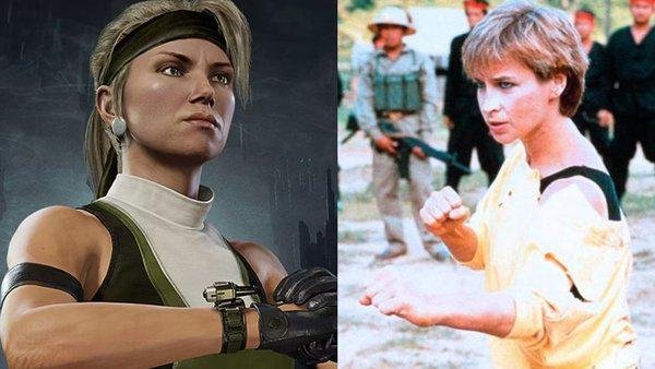 Cynthia Rothrock e Sonya Blade foram representantes femininas em campos geralmente dominados por homens.