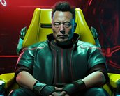 Cyberpunk 2077: armado, Musk 'ameaçou' estúdio ao pedir papel