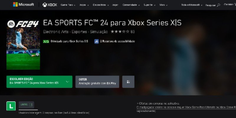 Avaliação gratuita de EA Sports FC 24 com 10 horas de duração já está disponível para assinantes da EA Play ou das modalides PC e Ultimate do Game Pass
