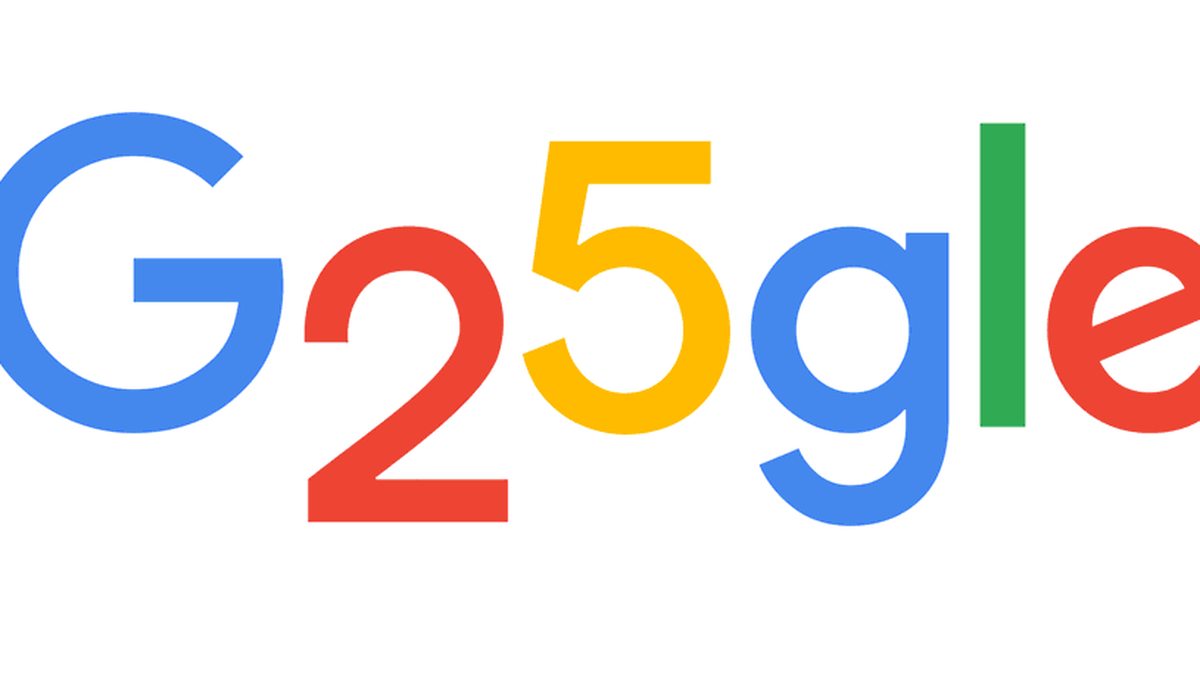 Doodle de hoje (27) celebra aniversário de 25 anos do Google - Canaltech