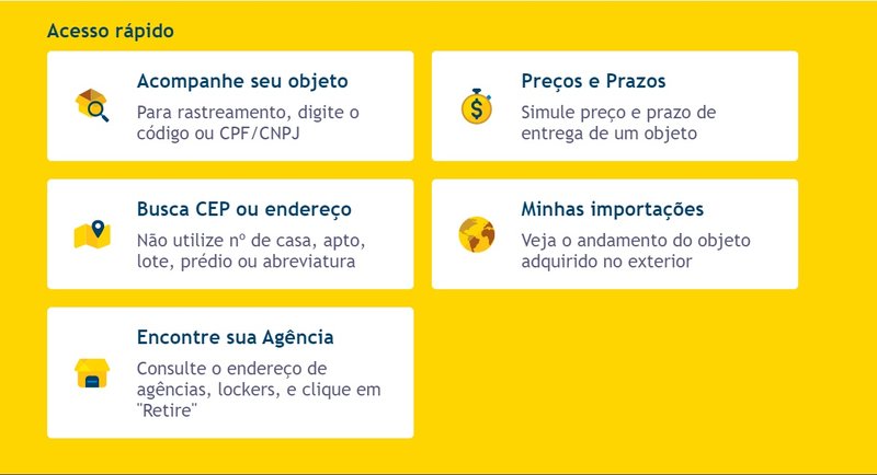 Fique de olho no idCorreios para pagar a taxa de importação da sua compra internacional.