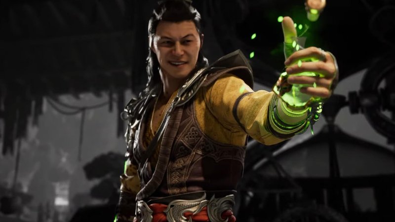 Shang Tsung encontra a sua ilha no final.