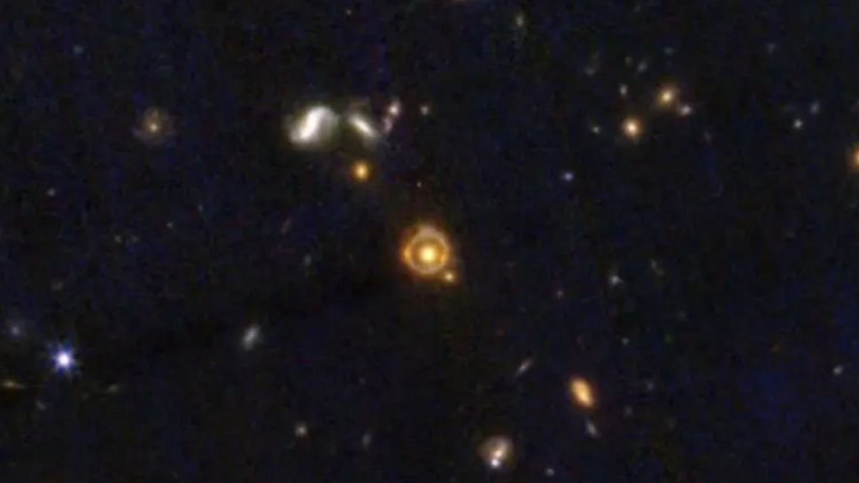 O Anel de Einstein foi observado pelo Telescópio James Webb.