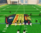 Como um jogo da NFL foi transmitido com visual do Toy Story?
