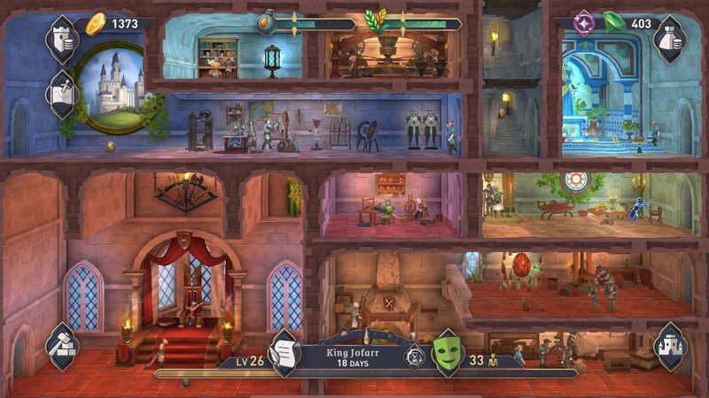 Elder Scrolls Castles tem gameplay focado no gerenciamento.