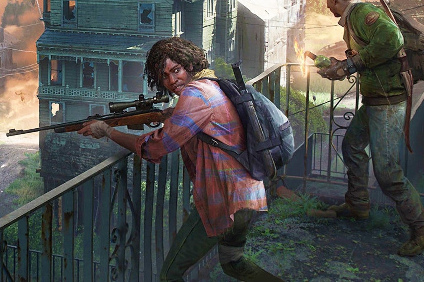 Arte oficial do novo multiplayer de The Last of Us, que ainda não tem previsão de lançamento.