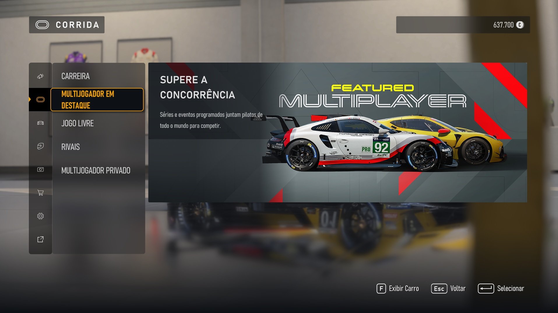 Forza Motorsport peca em ampliar o leque de modalidades de provas