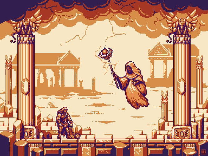 Esse outro jogo de Game Boy mostra os eventos diretos de seu antecessor.