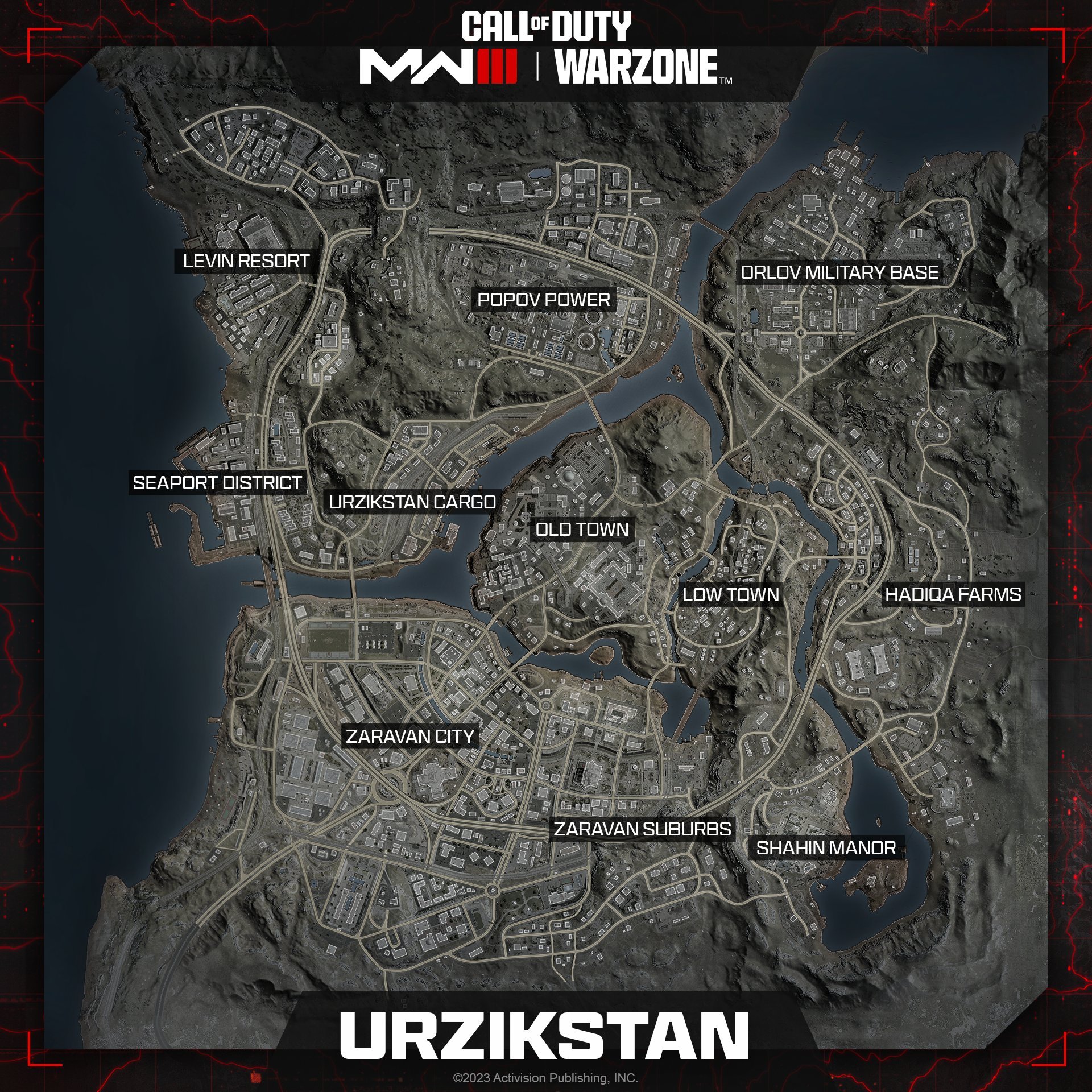 O novo mapa do Call of Duty: Warzone se chama Urzikstan.