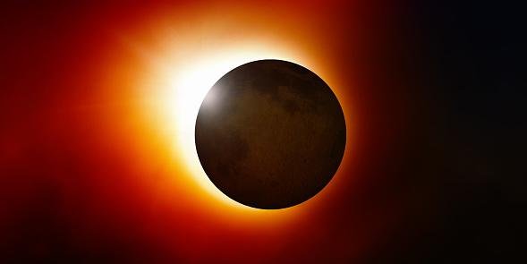 O eclipse solar anular está previsto para iniciar às 11h30 (horário de Brasília), contudo, deve chegar ao Brasil às 15h e continuar até as 18h.