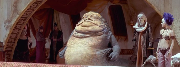 Imagem de: Star Wars: Jabba quase ganhou filme com diretor vencedor do Oscar