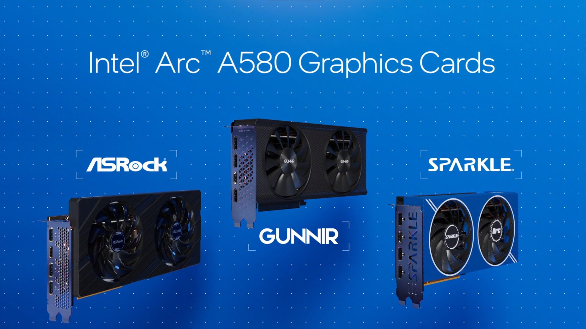 A nova Arc A580 promete desempenho para encarar jogos em Full HD nas configurações altas.