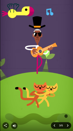 O novo Doodle homenageia Cartola, sambista e cantor brasileiro.