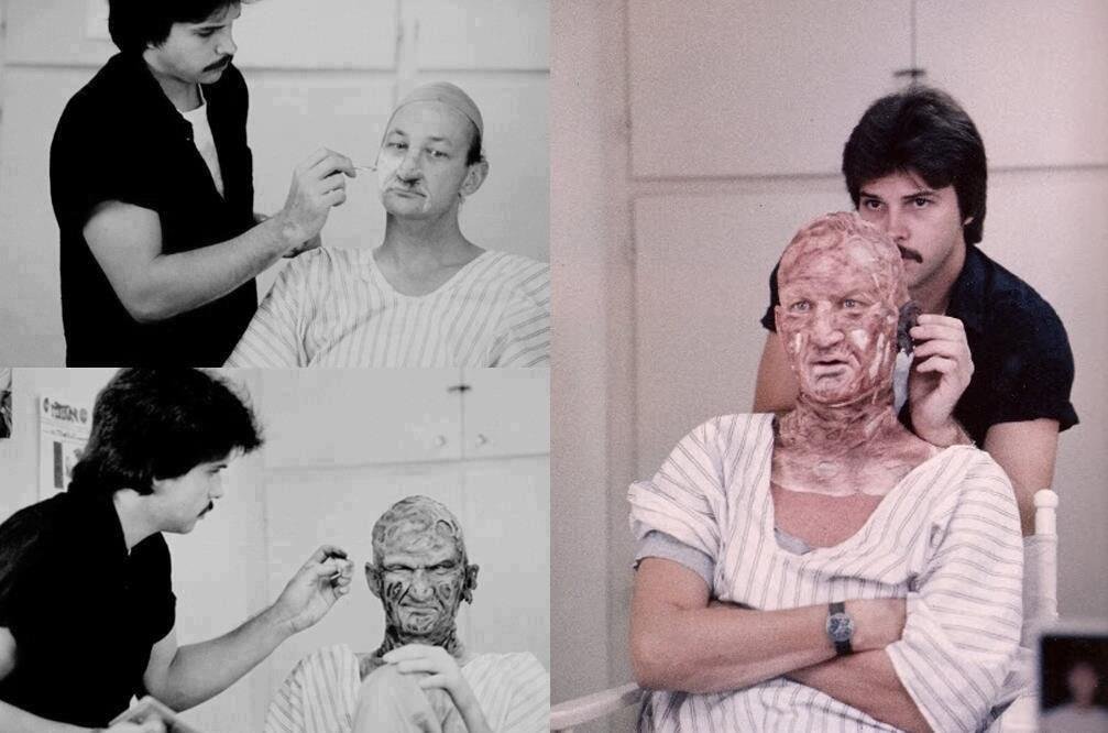 Freddy Krueger, da franquia A Hora do Pesadelo, sempre foi um vilão conhecido por sua maquiagem assustadora.