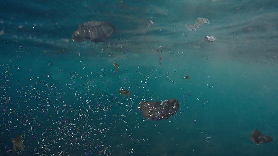Os microplásticos são atualmente uma das maiores ameaça a vida marinha.