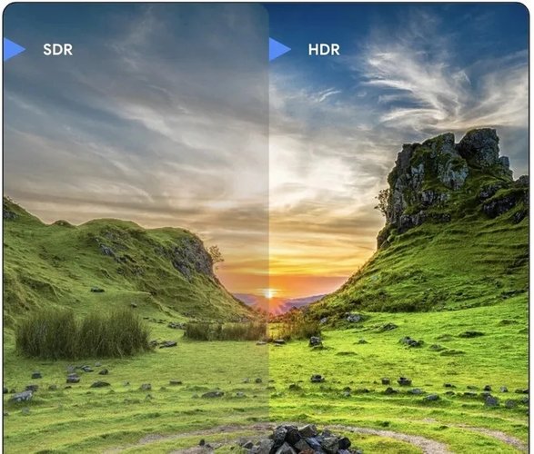 Imagens com Ultra HDR exibem diferenças de brilho mais realistas.