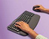 Logitech Wave Keys é lançado com design ergonômico para longas horas no PC