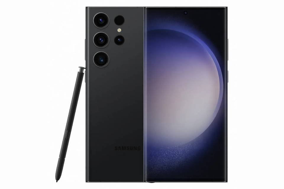Samsung Galaxy S23 Ultra é um dos celulares top de linha da marca.