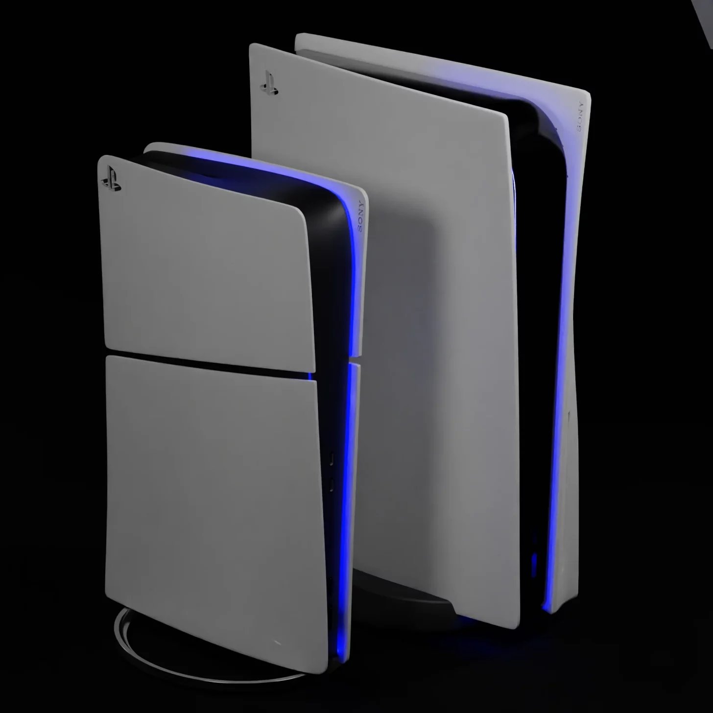 PS5 Slim Veja Imagens Mostrando Diferen a De Tamanho Voxel