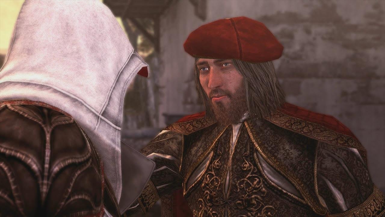 Leonardo da Vinci em Assassin's Creed II.