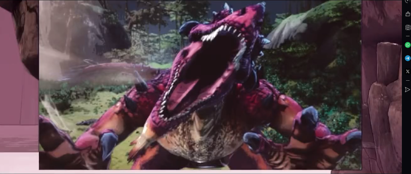 Frame real de uma cutscene do jogo do King Kong