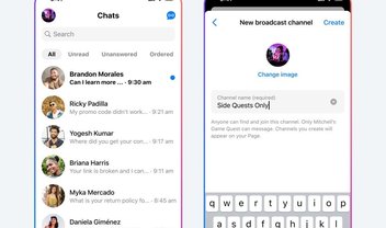 Meta lança canais de transmissão para Facebook e Messenger